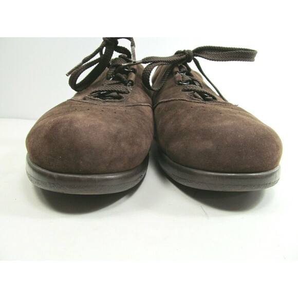 SAS Tri Pad Comfort Lace up Oxfords Brown Suede Womens Size 6.5 N - Picture 5 of 9